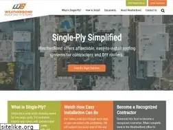 Sites similar to weatherbondroofing.com