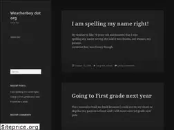 Sites similar to weatherboy.org