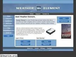 Sites similar to weatherelement.com