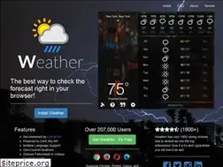 Sites similar to weatherextension.com