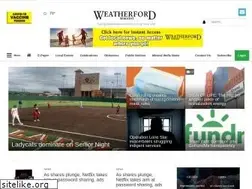 Sites similar to weatherforddemocrat.com