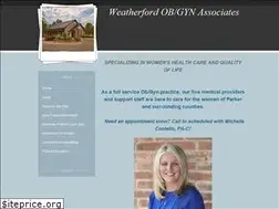 Sites similar to weatherfordobgyn.com
