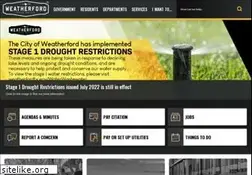 Sites similar to weatherfordtx.gov