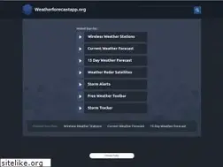 Sites similar to weatherforecastapp.org