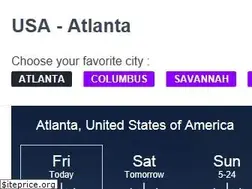 Sites similar to weathergeorgia.com