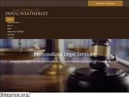 Sites similar to weatherleylaw.com