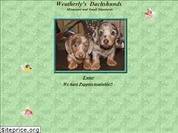 Sites similar to weatherlysdachshunds.com