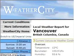 Sites similar to weatherpage.ca