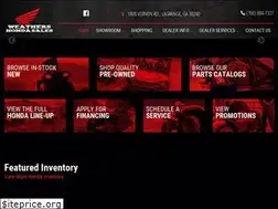 Sites similar to weathershonda.com