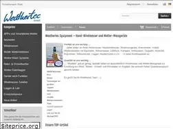Sites similar to weathertec.de