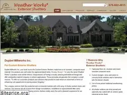 Sites similar to weatherworksshutters.com