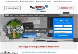 Sites similar to weatherworld.com.au