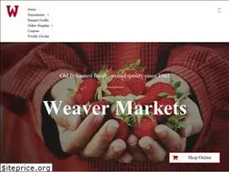 Sites similar to weavermarkets.com