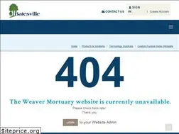 Sites similar to weavermortuaryinc.com