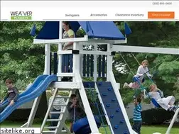 Sites similar to weaverplaysets.com