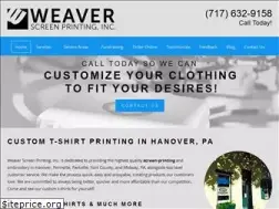 Sites similar to weaverscreenprinting.com