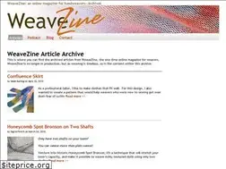 Sites similar to weavezine.com