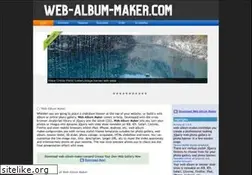Sites similar to web-album-maker.com