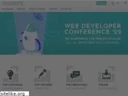 Sites similar to web-developer-conference.de