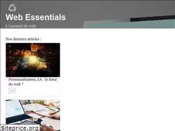 Sites similar to web-essentials.fr