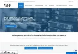 Sites similar to web-hebergeurs.pro