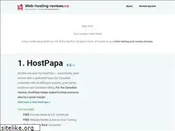 Sites similar to web-hosting-reviews.ca