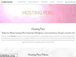 Sites similar to web-hostingperu.com