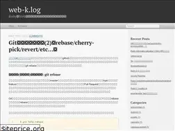 Sites similar to web-k.github.io