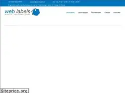 Sites similar to web-labels.de