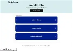 Sites similar to web-lib.info