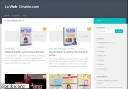 Sites similar to web-librairie.com