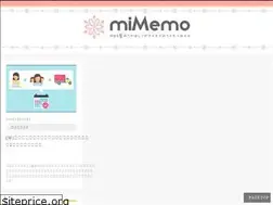 Sites similar to web-mimemo.com