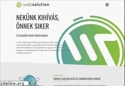 Sites similar to web-solution.hu