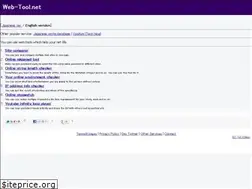 Sites similar to web-tool.net
