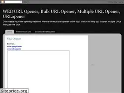 Sites similar to web-url-opener.blogspot.com