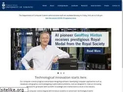 Sites similar to web.cs.toronto.edu