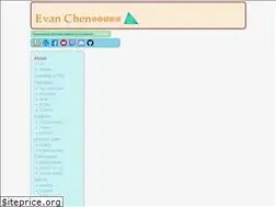 Sites similar to web.evanchen.cc