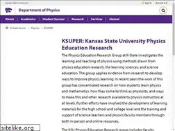 Sites similar to web.phys.ksu.edu