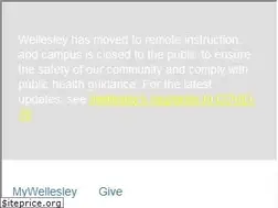 Sites similar to web.wellesley.edu
