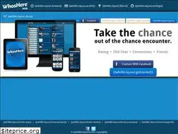 Sites similar to web.whoshere.net