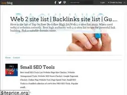 Sites similar to web2.over-blog.com