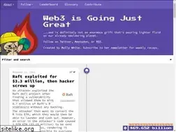 Sites similar to web3isgoinggreat.com