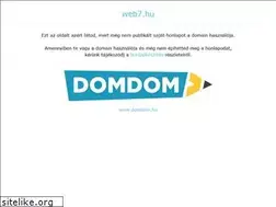 Sites similar to web7.hu
