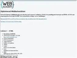 Sites similar to webacademy.se