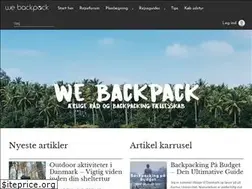 Sites similar to webackpack.dk