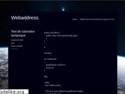 Sites similar to webaddressblog.wordpress.com