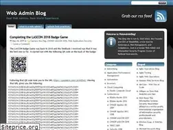 Sites similar to webadminblog.com