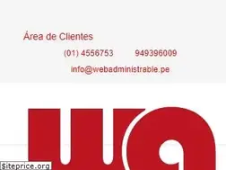 Sites similar to webadministrable.pe