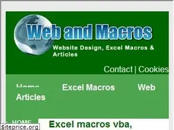 Sites similar to webandmacros.net