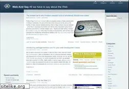 Sites similar to webandsay.com